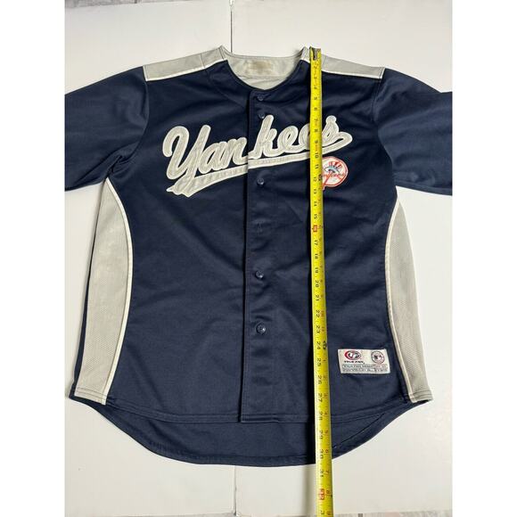 Vintage New York Yankees Jersey Adults Large True Fan Genuine Merchandise - Picture 2 of 8